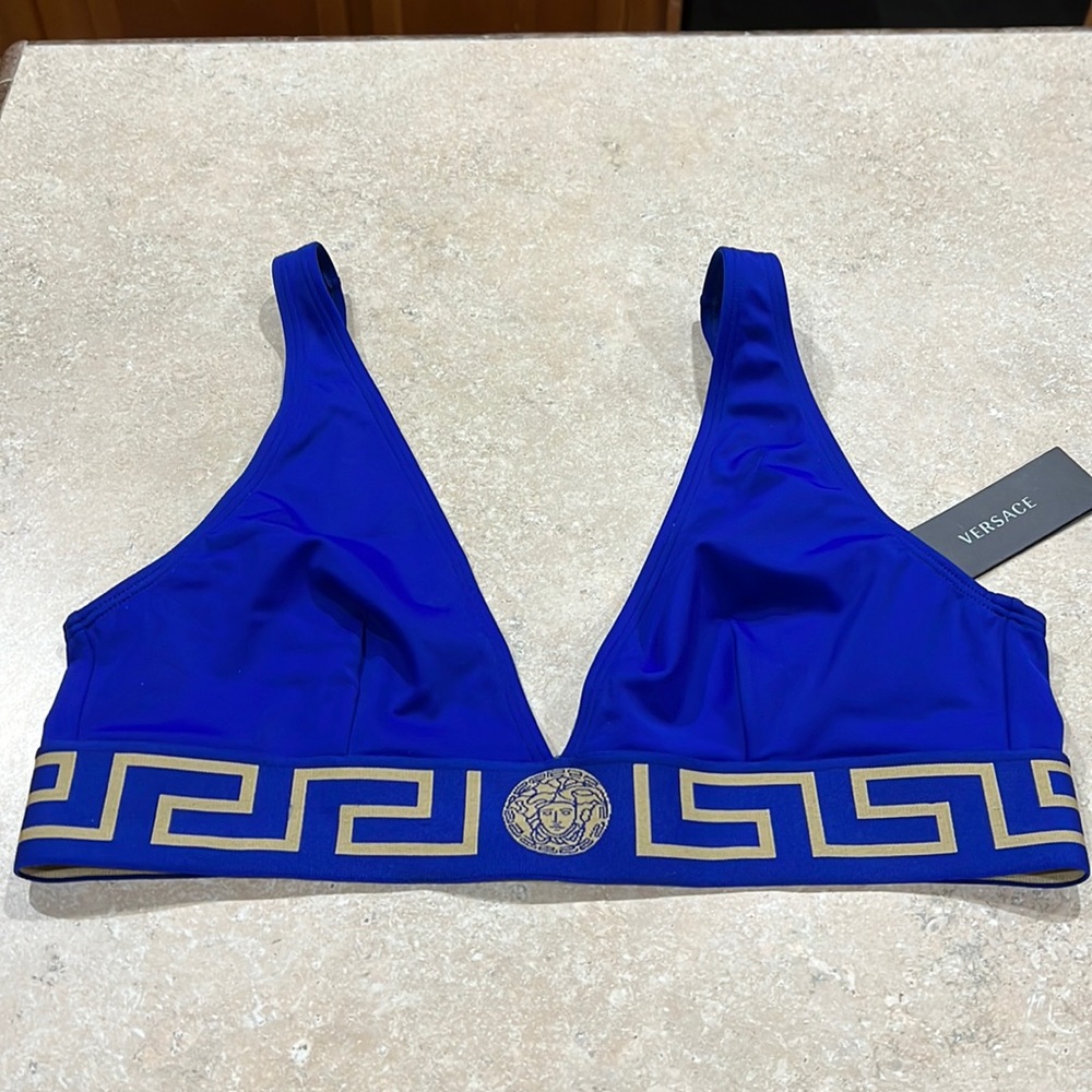 Authentic Versace Swim Top